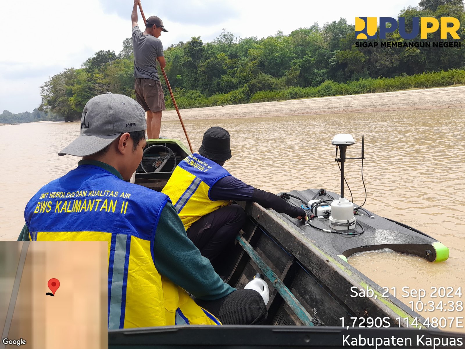 Pengukuran Debit Sungai & Pengambilan Sampel Sedimen