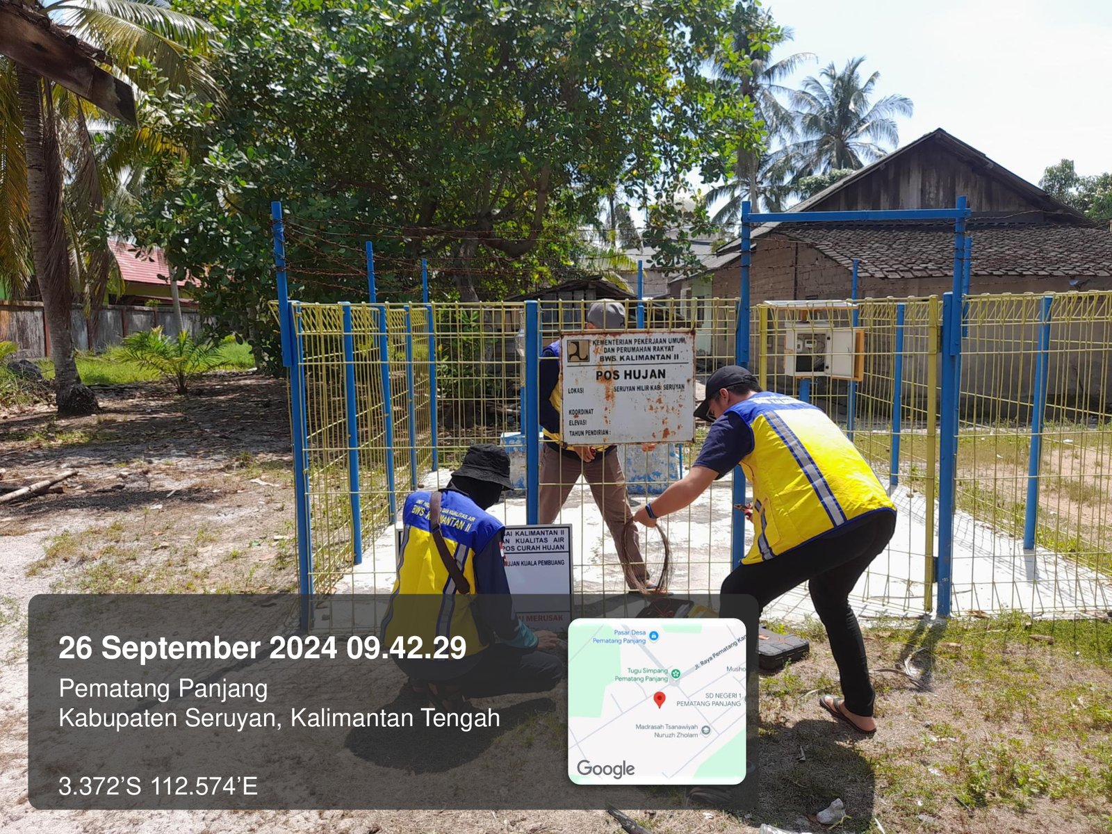 Monitoring dan Evaluasi Pos Hidrologi