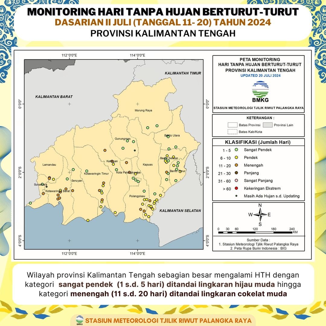 Monitoring Tanpa Hujan Berturut